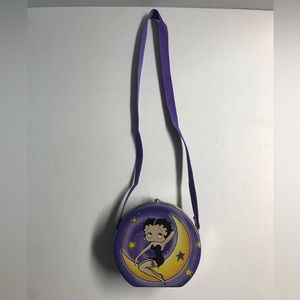 Mini tin Betty Boop Purple Purse 2001 -P